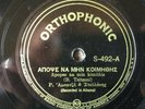 RITA ABATZI Apopse na min kimithis/Dio Merakia Stin kardia mou ORTHOPHONIC S-492