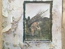 LED ZEPPELIN IV LP VG+ UK 1971 Transitional PECKO DUCK PORKY Misty Mountain Top