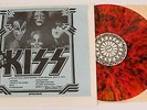 KISS FRIED ALIVE RED MARBLE MULTI COLORED VINYL LIMITED EDITION LIVE 1974 TMOQ