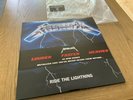 METALLICA RIDE THE LIGHTNING LOUDER FASTER HEAVIER RARE 45 RPM USA ED SUPERB