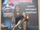 IRON MAIDEN - HAPPY BIRTHDAY BROTHER - GREY MARBLED - LIMITED EDITION