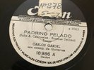 Carlos Gardel Argentinian Tango 78 RPM Guitar Guitarras Odeon 18986 Argentina