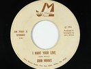 70s Soul 45 - John Minnis - I Want Your Love - JMM - mp3 - rare