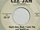 ART WHEELER That’s How Much I Love You CEE-JAM 45 northern soul NM HEAR