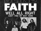 BLIND FAITH ERIC CLAPTON 45 WELL ALL RIGHT+PS HOLLAND RARE 1969