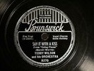 JAZZ BILLIE HOLIDAY TEDDY WILSON Say It With A Kiss BRUNSWICK 8270