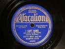 BLUES KITTY GRAY WAMPUS CATS OSCAR WOODS I Can't Dance VOCALION 03992