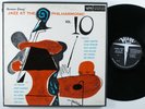 JAZZ AT THE PHILHARMONIC VOL. 10 Various Artists VERVE 3xLP box mono dsm cover