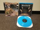 Megadeth Sweating Bullets UK Blu Color + So Far So Good So What New Vinyl Record