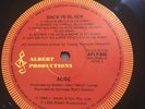 AC/DC - Back In Black 1980 Australia 1st Press Albert Productions Maxicut