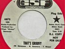 CLASSIC EXAMPLE That’s Groovy/Hey There Little Girl GSF 45 northern soul NM HEAR