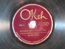 Mamie Smith Kansas City Man/Lady Luck Blues-Okeh 78 RPM Record Clarence Williams