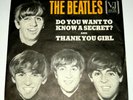 BEATLES -  Do You want to know a Secret / Thank you Girl VJ- 587 45 & PS  NM-9