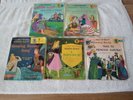 Walt Disney Sleeping Beauty Set Of 5 Golden Records, 78 RPM