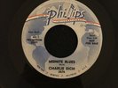 R&B 45 CHARLIE RICH “Midnight Blues / Easy Money” PHILIPS Promo