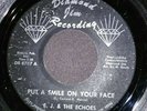 E. J & The Echoes 1967 Put A Smile On Your Face 45 RPM Vinyl Record Good Condit.