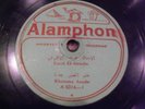 Farid El-Atrache, Katima Assabr, Alamphon 5016/5017, Imported Recording, 78RPM
