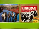 Traveling  Wilburys End Of The Line and Handle With Care 45 Rpm. mint