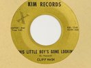 Rare ROCKABILLY 45 Cliff Nash BAD WITH THE GOOD This Little Boy's Gone Looking