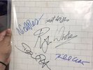 Pink Floyd The Wall Lp 1st Pressing Autographed