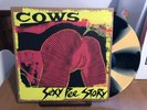 COWS Sexy Pee Story LP Black/Yellow Pinwheel Vinyl #78/100 Haze Melvins Amrep
