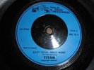 TITAN-EAST WIND WEST WIND/LOSING THE FIGHT-UK WILD DOG RECORDS-1980  SEE SCANS