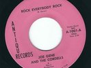 Rocker Joe Gene & The Cordells ANTIQUE 1001 Rock everybody rock / Little Rome ?