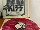 KISS FRIED ALIVE RED MARBLE MULTI COLORED VINYL LIMITED EDITION LIVE 1974 TMOQ