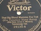 THREE  HOT/SYNCOPATED 78rpms TENNESSEE TEN/TED WEEMS/McKINNEY'S COTTON PICKERS