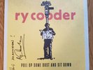RY COODER Pull Up Some Dust And Sit Down 2LP SIGNED Nonesuch 2011 BLUES ROCK