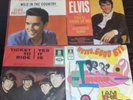 4 Musikbox Singles -  THE BEATLES  /  ELVIS PRESLEY -