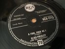 ELVIS PRESLEY : A FOOL SUCH AS I  / I NEED YOUR LOVE TONIGHT.  UK.78.rpm (1959)