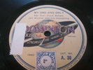 SAM LANIN--JAY WILBUR--MY ON AND ONLY--DOMINION 30-ETAT -VG