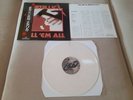 METALLICA-KILL EM ALL - COLORED VINYL - WHITE VINYL OBI  INSERT - UNOFFICIAL.