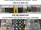 Huge Collectible Record (LP and 45s) Moving Sale