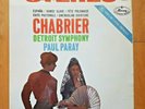 AMS 16107 - CHABRIER - ESPANA DANSE SLAVE - PAUL PARAY - RARE VINYL LP RECORD.