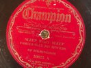 Champion 50025 (Paramount) Famoue Blue Jay Singers BROTHER JONAH 78 rpm 1932 V-