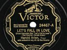 Victor #24467: Harold Arlen sings 