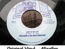 BENJAMIN & THE RIGHT DIRECTION 'Light Of My Life' NM STAMPED Northern Soul 45