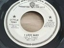Little Tony - I Love Mary/I'm Comin' Home 45 Warner Bros northern soul HEAR