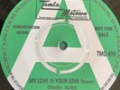 isley brothers my love is your love Vocal - Instrumental -  Used Excelent Condit