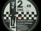 Hear Elvis Costello & Attractions UK 45 RPM on 2Tone 1980 I Can't Stand Rock VG+