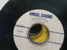blank reggae acetate ANGEL SOUND unknown artist both instrumentals vg