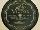 Victor 21704- Harry McClintock Mac - Bum Song No.2, Big Rock Candy Mts.- country