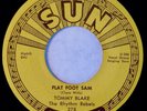SUN 278 Tommy Blake Orig RARE Rockabilly 45 Mint Minus Flat Foot Sam