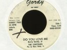 THE CONTOURS Do You Love Me on Gordy Promo R&B 45 Hear