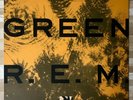 ORIGINAL Vtg 1988 R.E.M. Album REM GREEN Record ORANGE CRUSH Lp VINYL is MINT