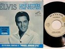 ELVIS PRESLEY Love Letters 45 Promo WITH picture sleeve + stock copy   CT 4002