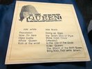 LP unknown rare handmade Queen / men On Excist Live in Japan Rock Prog Mercury