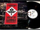 MANOWAR - SIGN OF THE HAMMER (RARE UK PRESS A2/B4) LP